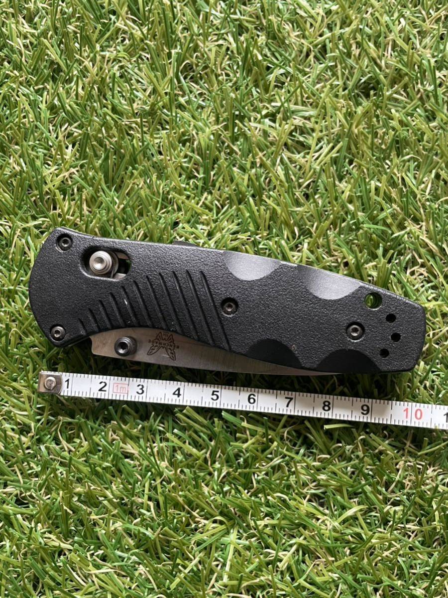 BENCHMADE #006 Mini Barrage 585 ベンチメイド 折りたたみナイフの画像7