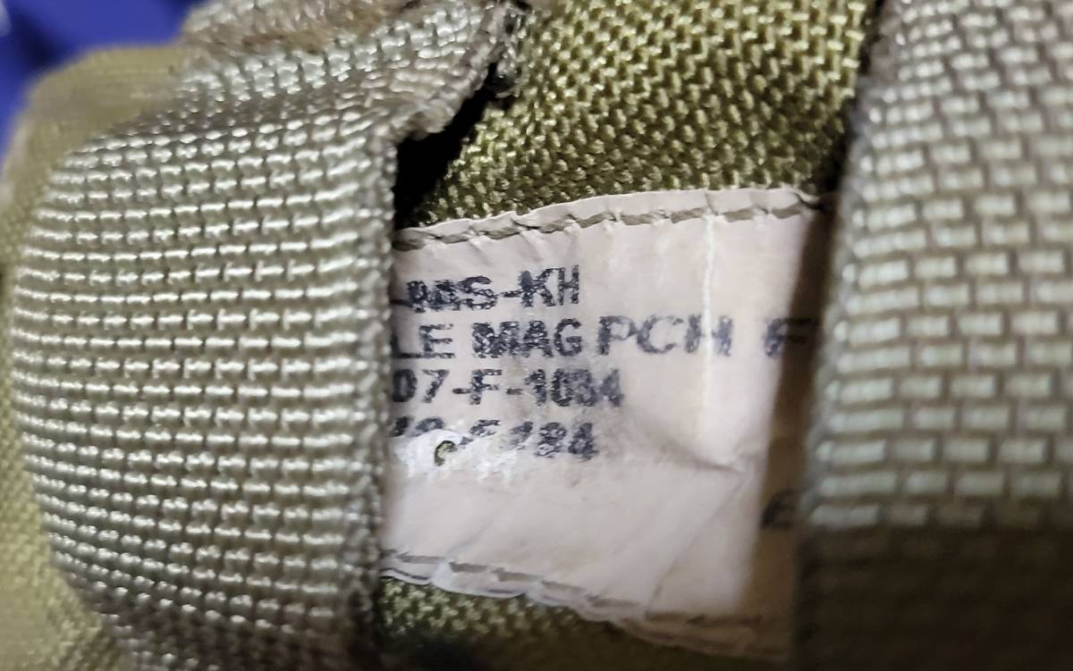 EAGLE　MLCS　M9　ハンドマグポーチ　米軍　実物　特殊部隊　サバゲー　カーキ　_画像4
