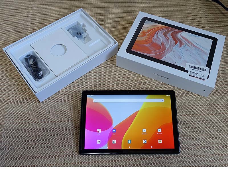 ◆VIVIMAGE タブレット 10.1インチ E11 IPS Android 10.0 RAM4GB/ROM64GB Wi-Fiモデル 1920*1200フルHD デュアルカメラ GPS HDMI 6000mAh◆
