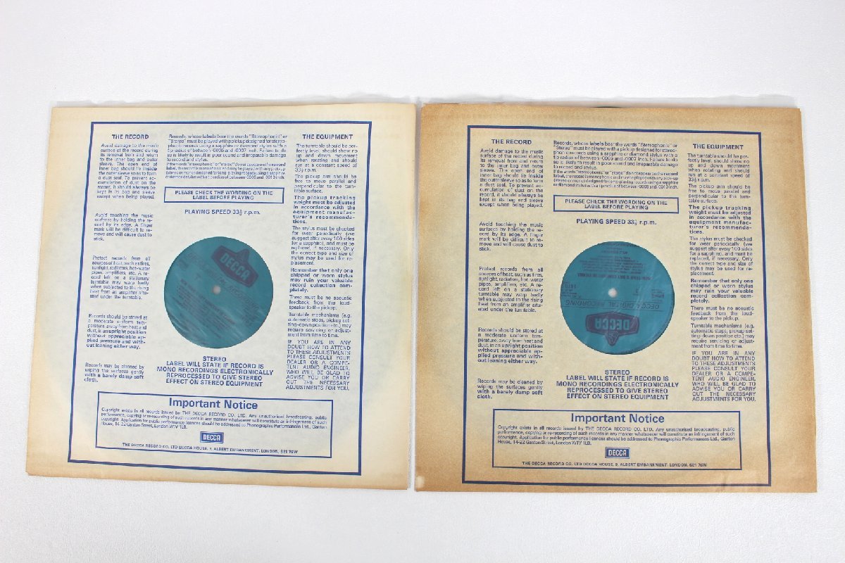 △現状品△ LP/レコード WILLI BOSKOVSKY「NEW YEAR'S DAY CONCERT IN VIENNA」 アナログ盤 D147D2/Decca ジャケット傷み (2744397)の画像5