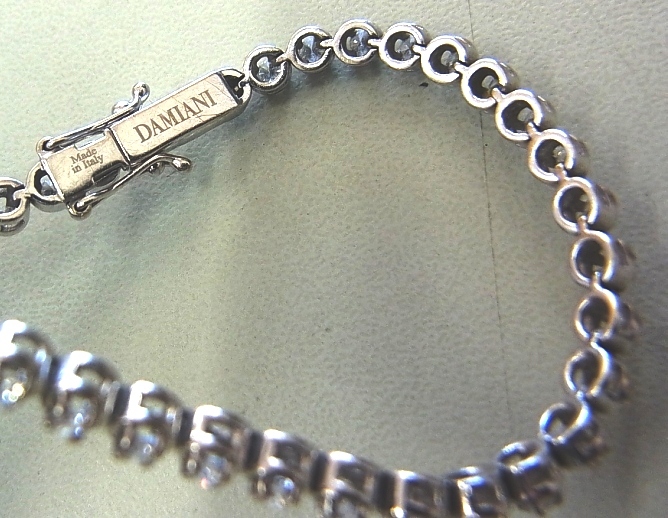 ☆ブレスレット DAMIANI ダミアーニ MINOU ミヌー 18.5cm テニス