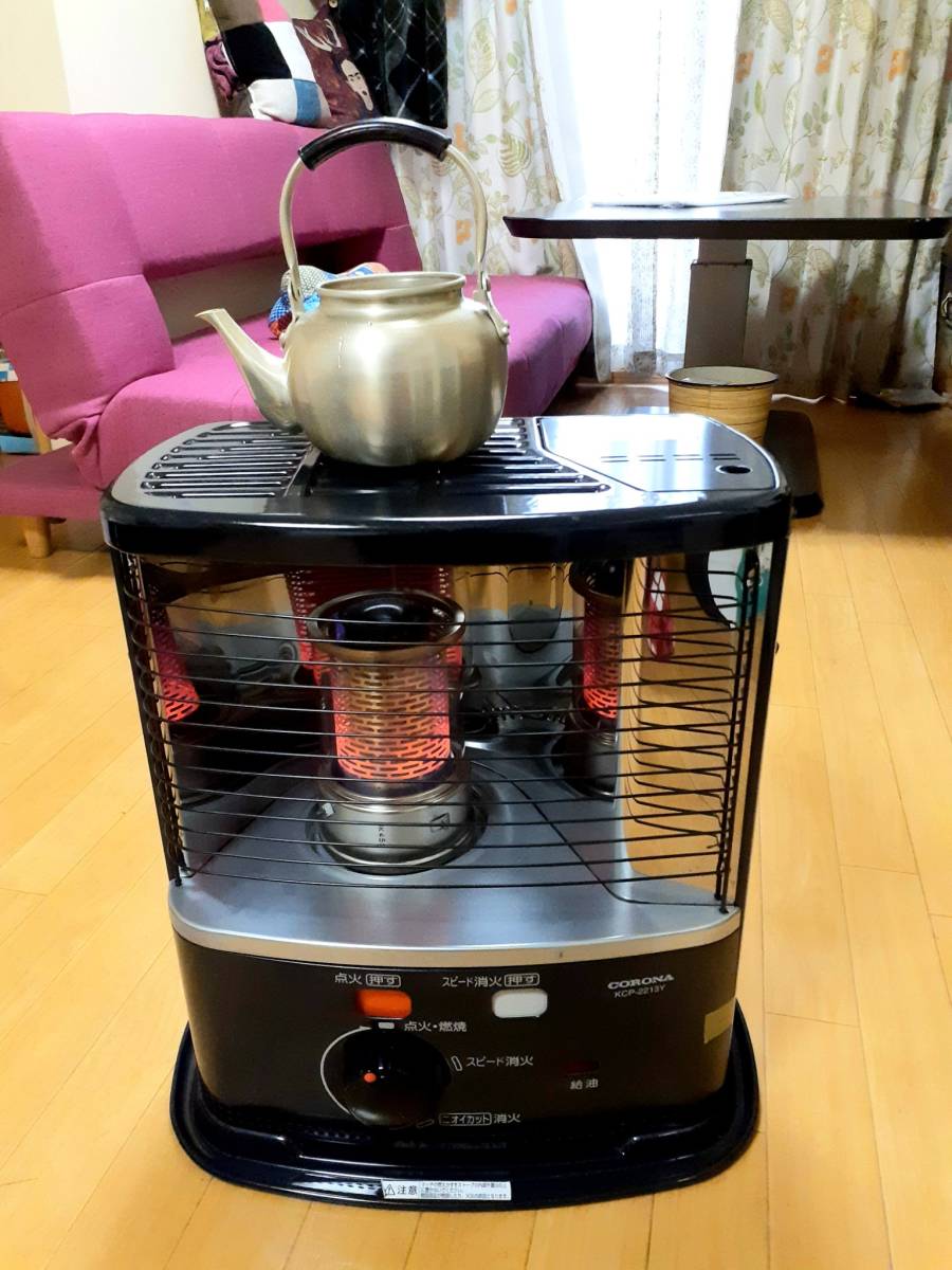 美品【CORONA】石油ストーブ KCP-2213Y Yahoo!オークション - CORONA (コロナ) 石油ストーブ (KCP-2213Y)