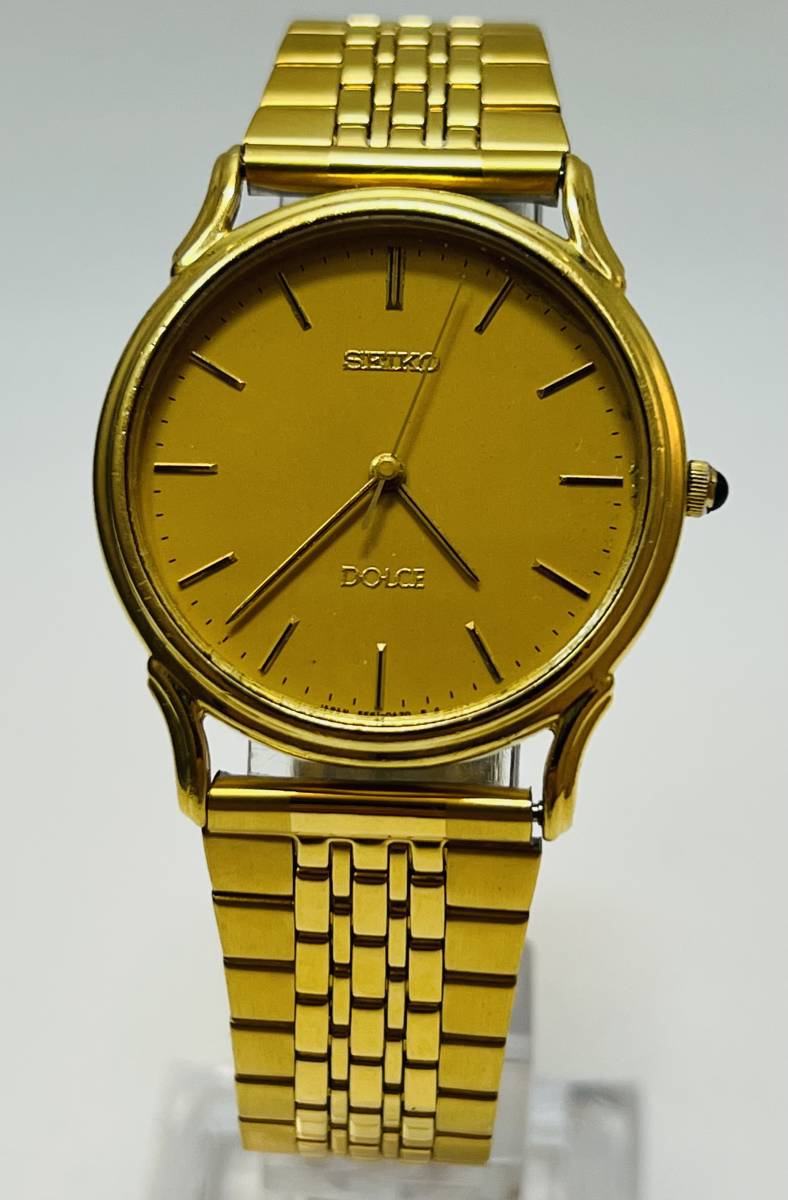 ヤフオク! - 1円 SEIKO DOLCE セイコー ドルチェ 18kt...