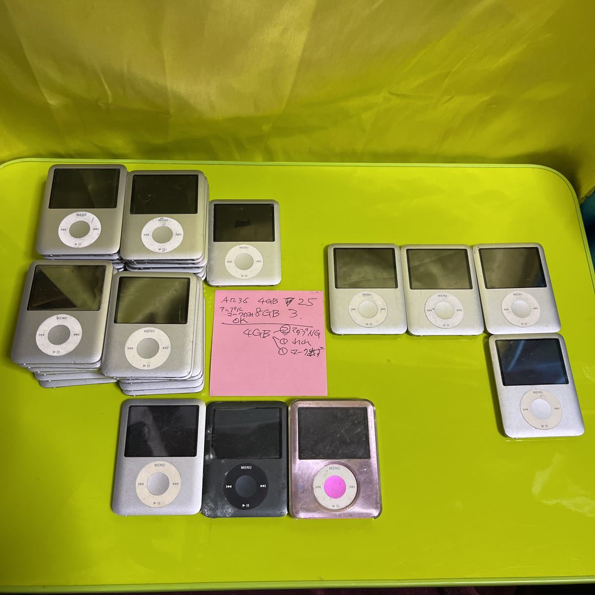 2台 ジャンク ipod 8GB A1236 4GB nano 第3世代 - 通販 - guianegro.com.br