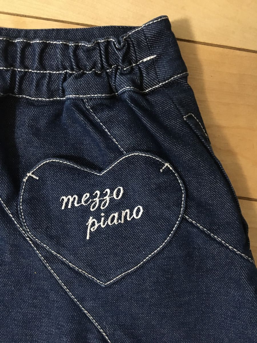 メゾピアノ 110 デニムスカート