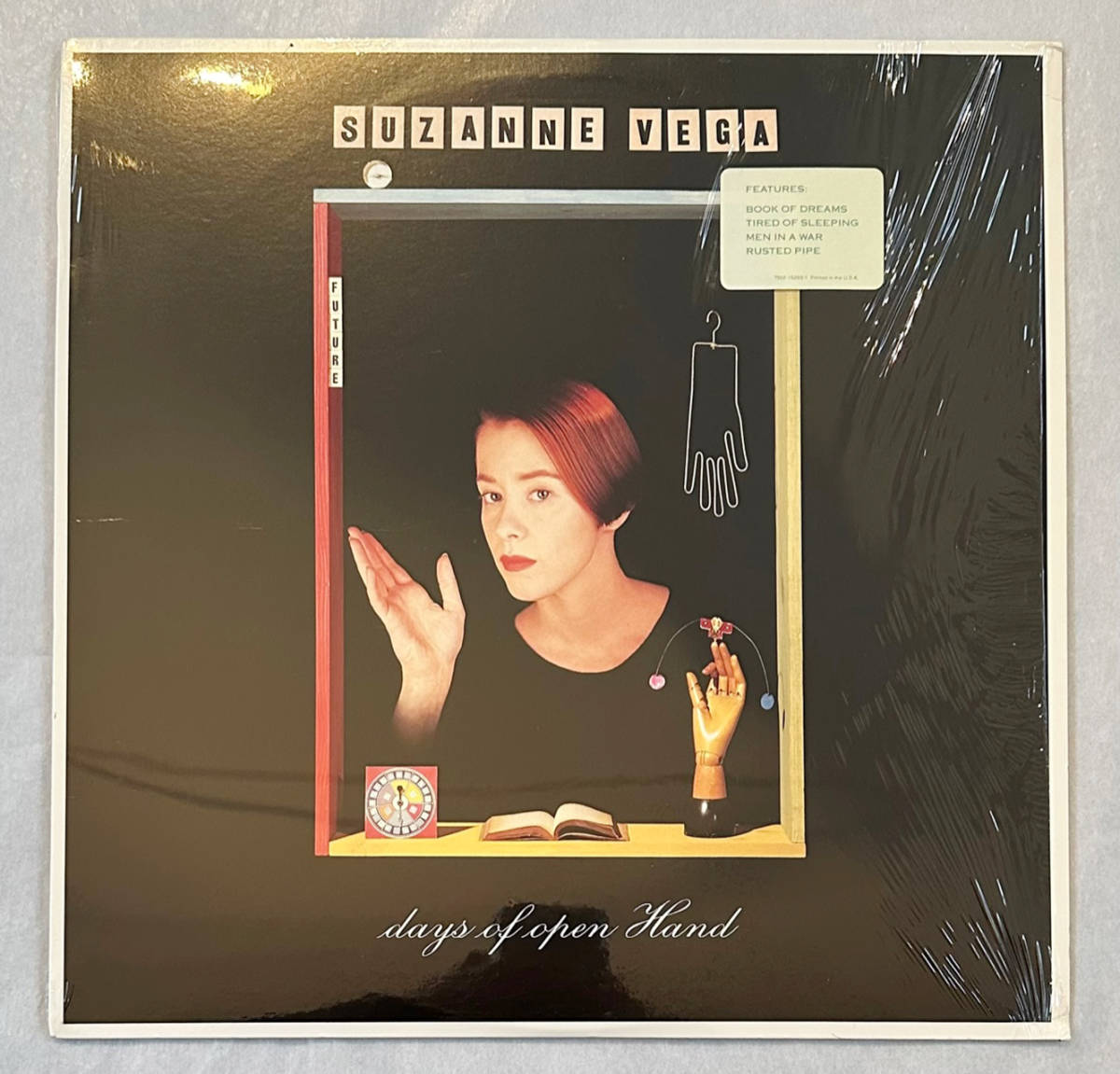 ■1990年 オリジナル US盤 Suzanne Vega - Days Of Open Hand 12”LP 7502-15293-1 A&M Recordsの画像1