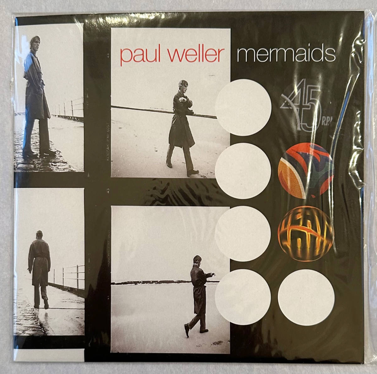 ■1997年 オリジナル Europe盤 新品シールド PAUL WELLER - Mermaids 7”EP IS 683 Island Records_画像1