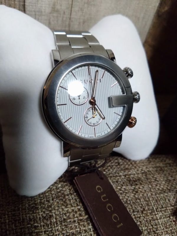 グッチ 時計 メンズ GUCCI 腕時計 YA101360 Gクロノ 高級 クォーツ 美