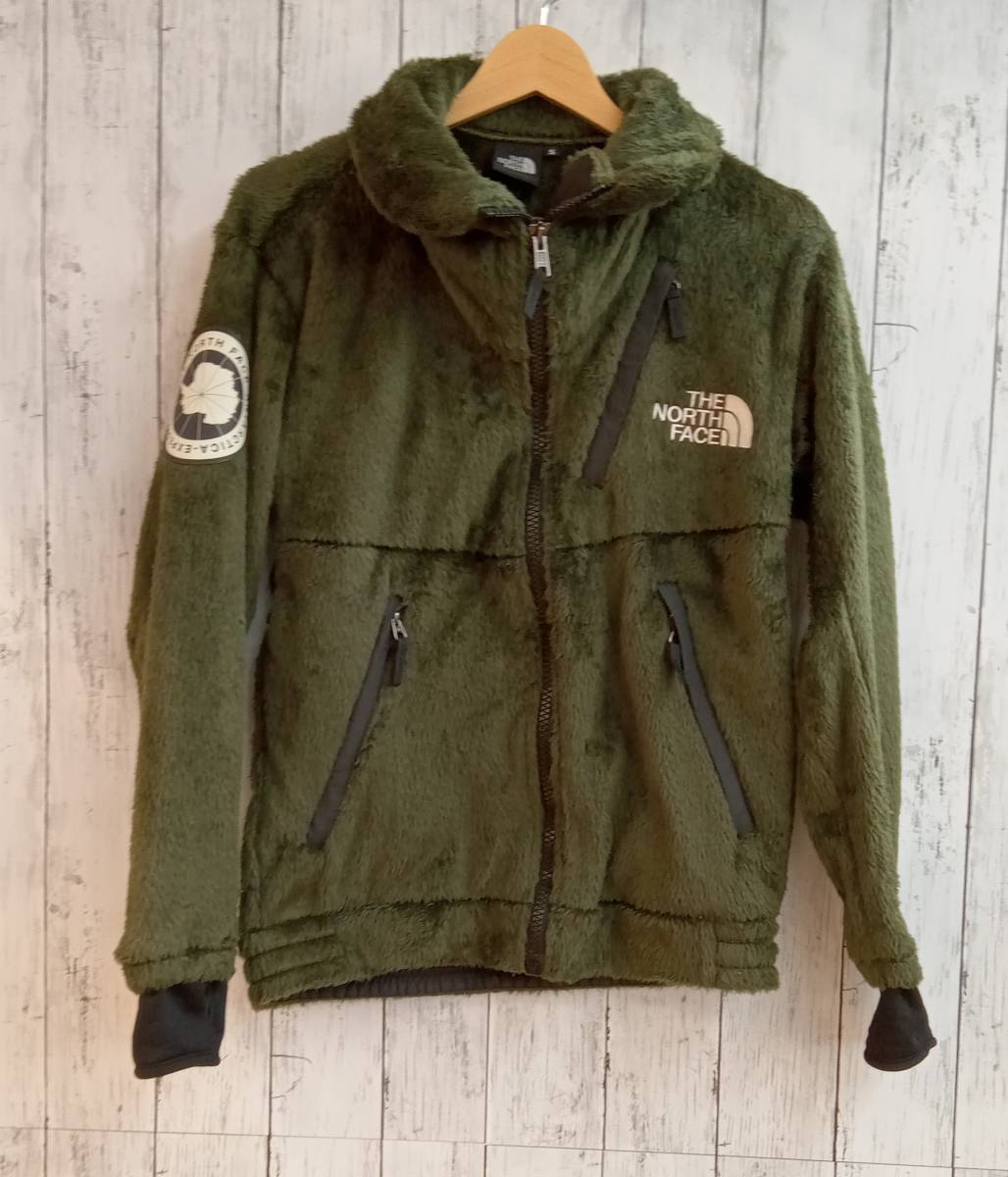 【美品】THE NORTH FACE ザノースフェイス NA61930 Sサイズ モスグリーン アンタークティカバーサロフトジャケット フリース アウトドア