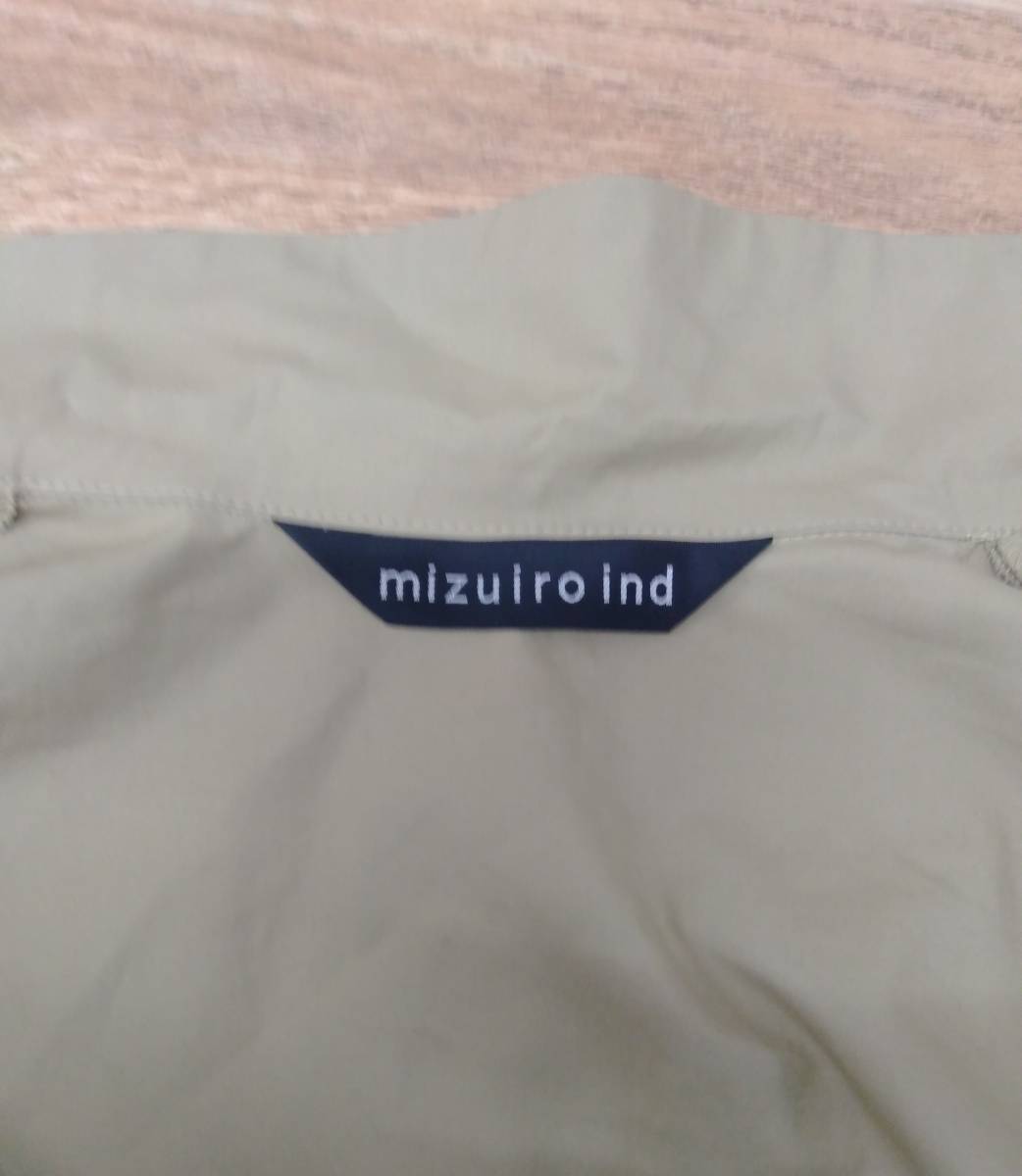 ★ mizuiro ind. シャツライクコート 長袖ワンピース_画像4