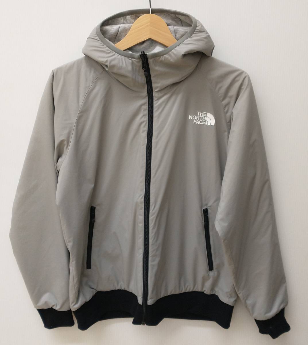 THE NORTH FACE ノースフェイス メンズ ジャケット NT61984 リバーシブルテックエアフーディー Sサイズ グレー