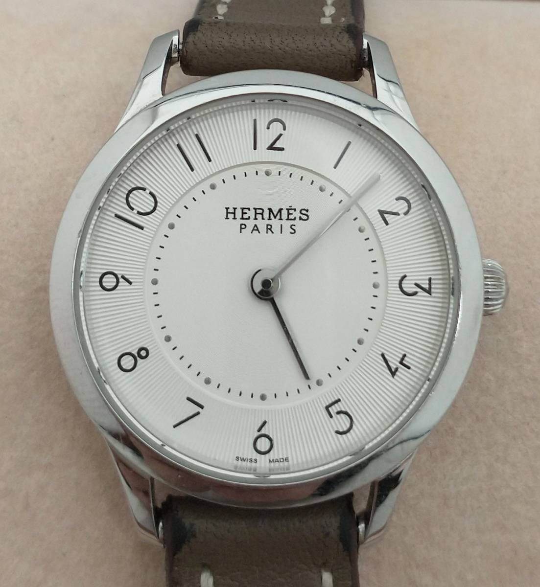 HERMES エルメス スリム ドゥ エルメス CA2.110 腕時計 クォーツ