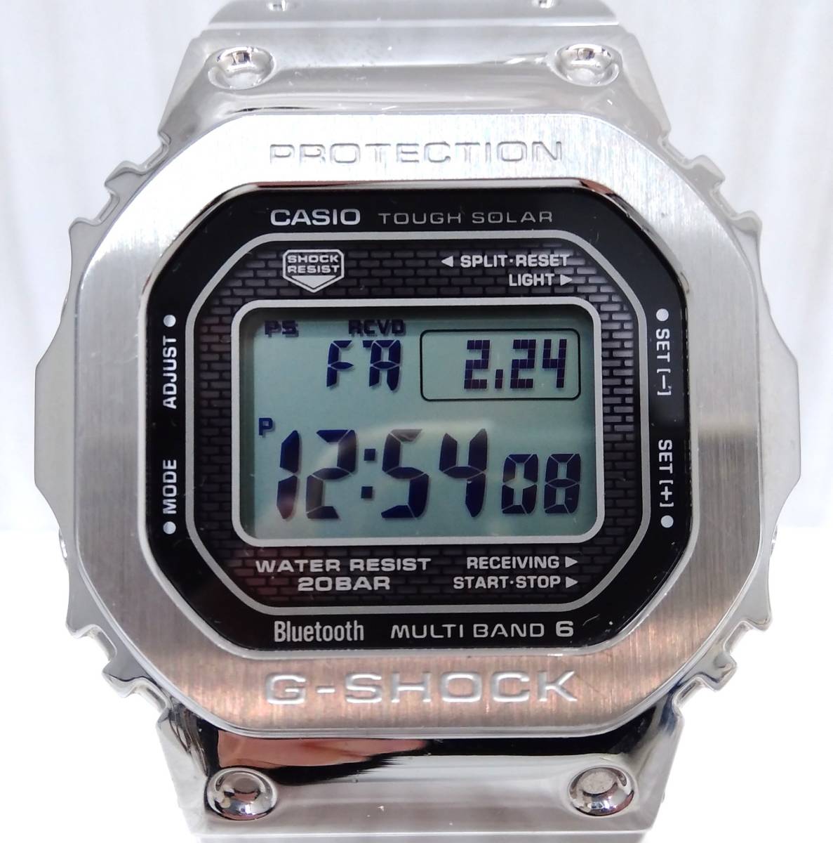 CASIO カシオ G-SHOCK GMW-B5000D／201C**** フルメタル Bluetooth ソーラー電波 腕時計 箱・取説あり