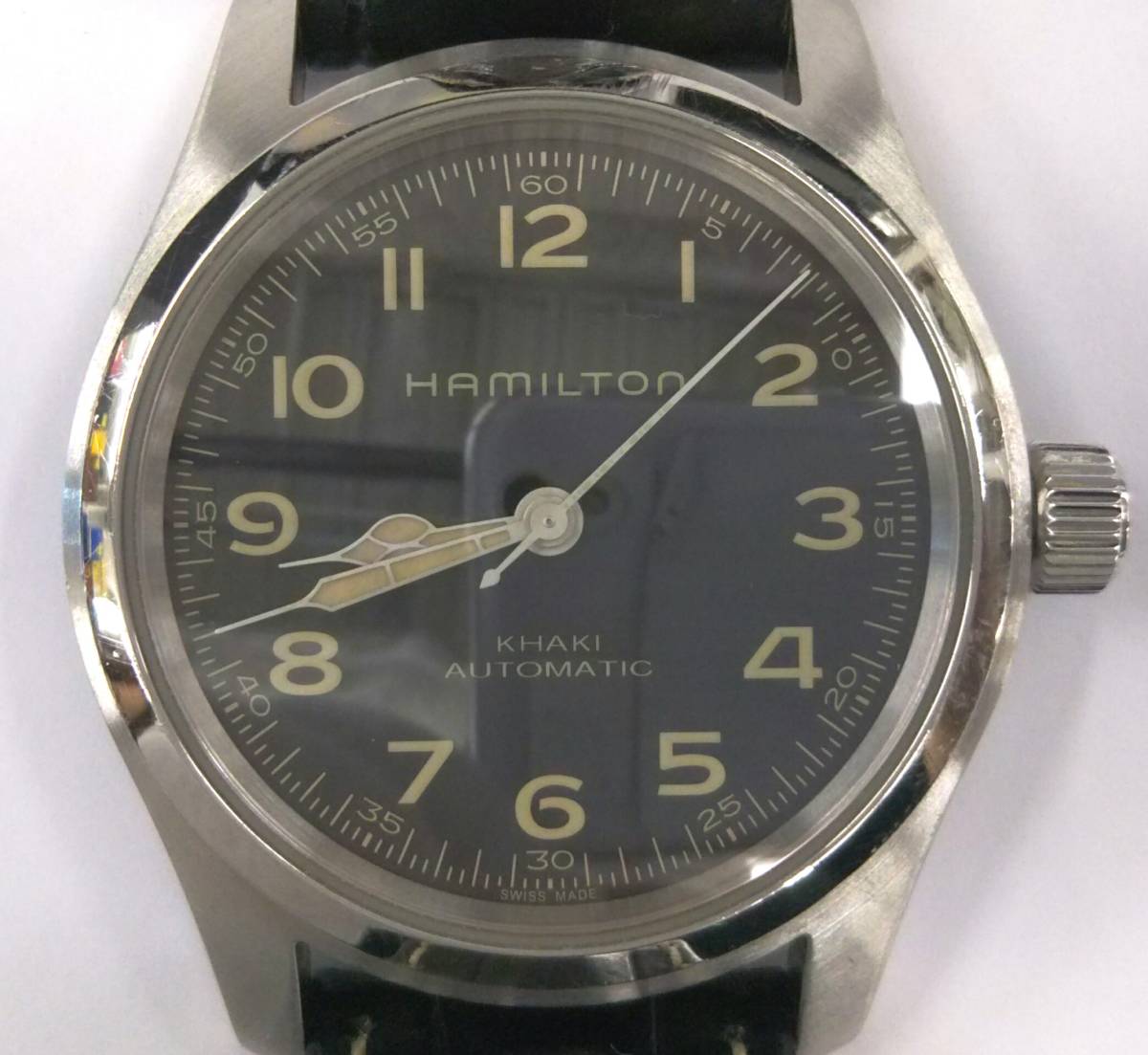 HAMILTON KHAKI H706050 メンズ腕時計 自動巻き 裏スケ 箱取説有 店舗受取可