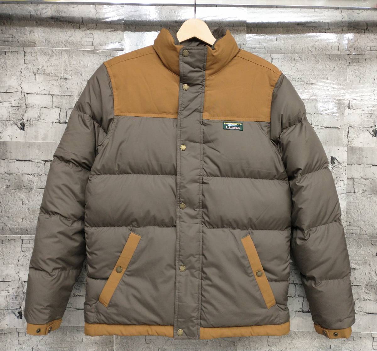 L.L.Bean エルエルビーン Mountain Classic Down Jacket マウンテン クラシック ダウンジャケット サイズM ブラウン 店舗受取可_画像1