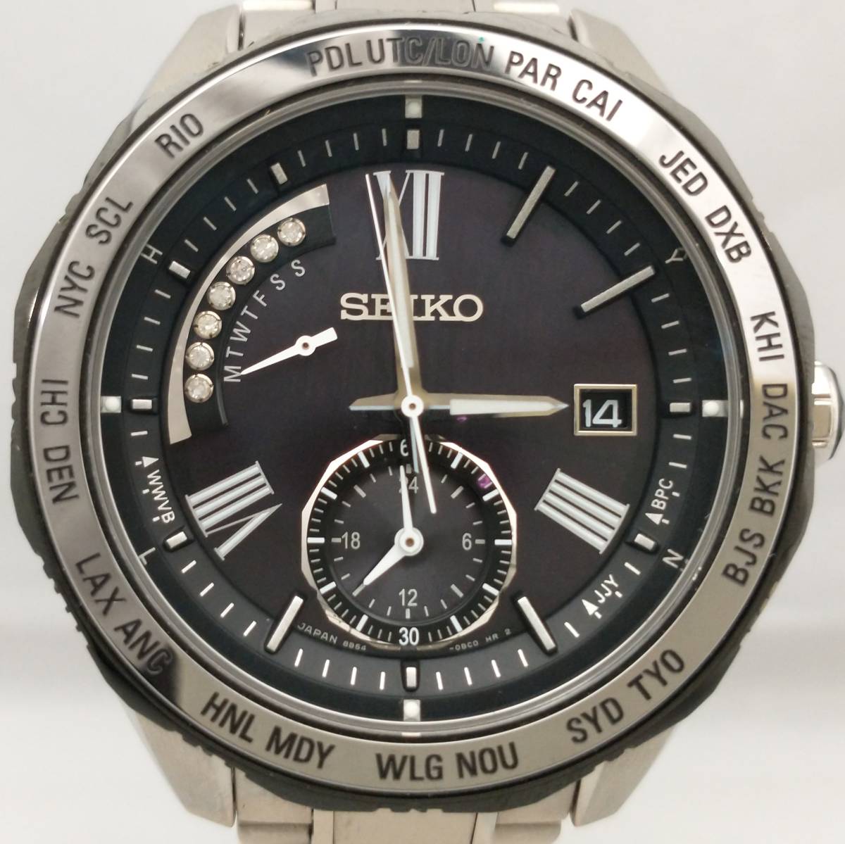 安価 ブライツ BRIGHTZ セイコー SEIKO 8B54-0BG0 店舗受取可 電波