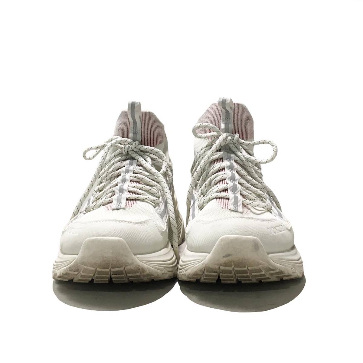 22AW MONCLER Monte Runner スニーカー ホワイト 40 モンクレール 店舗受取可_画像4