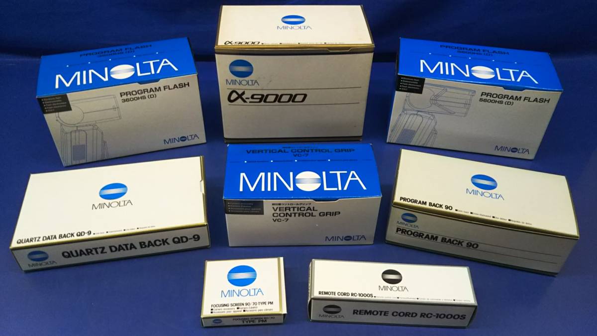 流行 鴨a414 ジャンク 8点セット D/QD-9/VC-7他 PM/プログラムバック90/5600HS TYPE ボディα-9000/フォーカシングスクリーン90/70 MINOLTA ミノルタ 流行 鴨a414 ジャンク 8点セット D/QD-9/VC-7他 PM/プログラムバック90/5600HS TYPE ボディα-9000/フォーカシングスクリーン90/70 MINOLTA ミノルタ