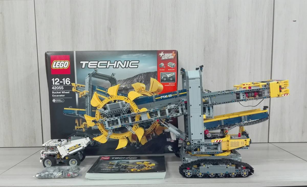 ジャンク LEGO Technic 42055 バケット掘... - ヤフオク!