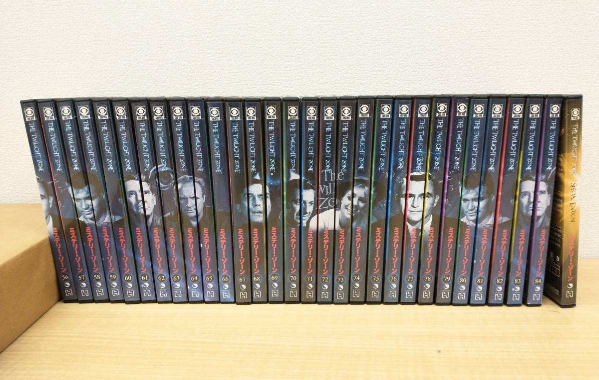 ☆【ミステリーゾーン】DVDコレクションTHE TWILIGHT ZONE 全巻セット