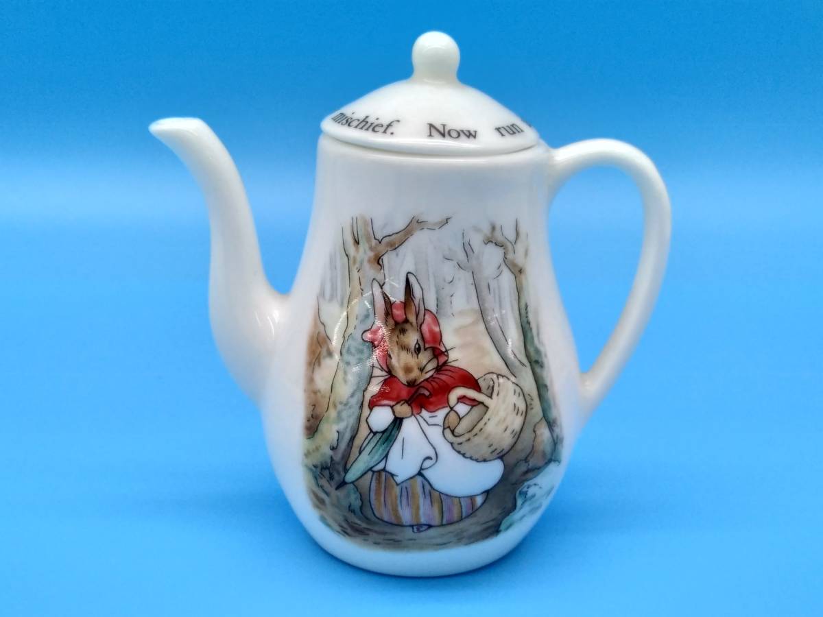 Wedgwood】ピーターラビット ミニチュア セット カップ&ソーサー