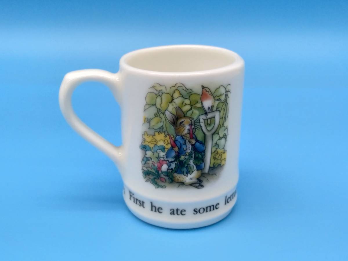 Wedgwood】ピーターラビット ミニチュア セット カップ&ソーサー