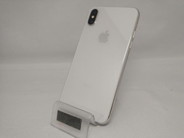 au 【SIMロックなし】NQAY2J/A iPhone X 64GB シルバー au_画像1