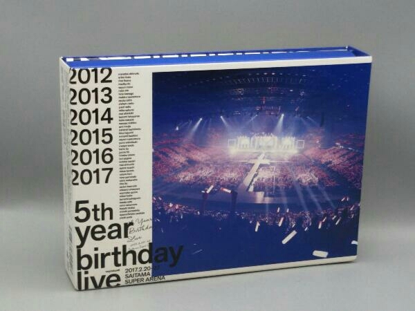 トレカ・ポストカード欠品 DVD 5th YEAR BIRTHDAY LIVE 2017.2.20-22 SAITAMA SUPER ARENA(完全生産限定版)_画像1