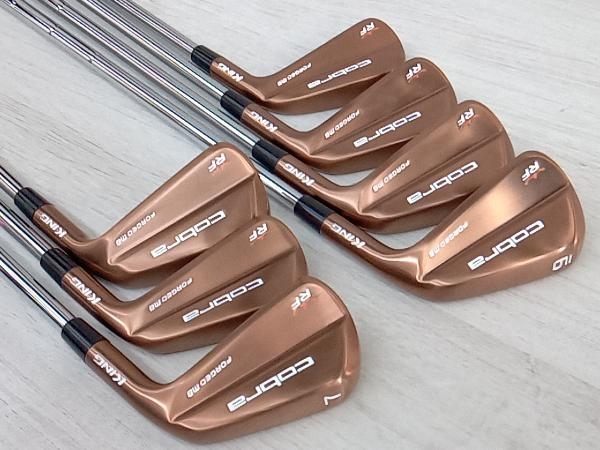 残りわずか】 ゴルフクラブ cobra KING FORGED RF 2021モデル アイアン
