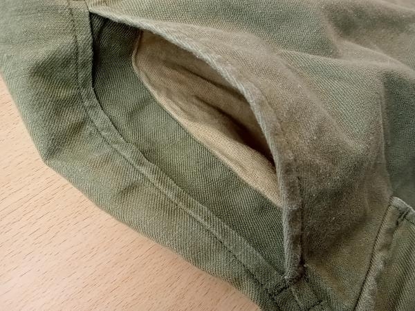 フランス軍 ☆M-47 前期 コットンツイル 35サイズ 50s カーゴパンツ