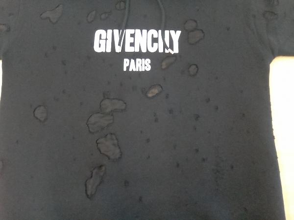 GIVENCHY ジバンシー 18SS DESTROYED LOGO SWEAT PULLOVER デストロイ