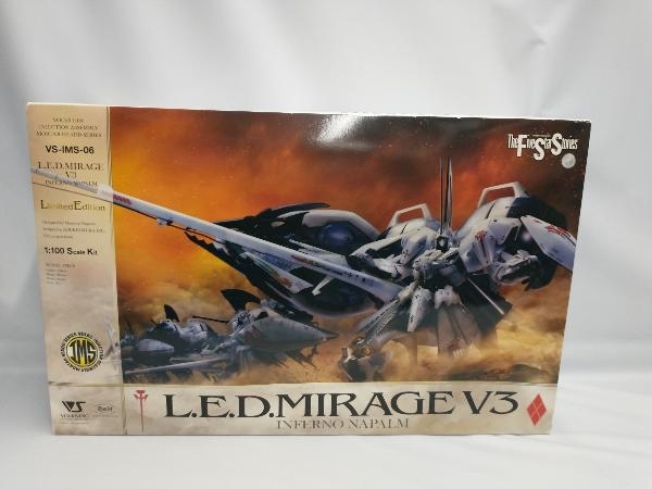 未組立品 プラモデル ボークス 1/100 L.E.D.ミラージュ V3 Limited Edition IMS 「ファイブスター物語」