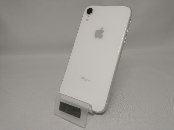 au 【SIMロックなし】MT032J/A iPhone XR 64GB ホワイト au_画像1