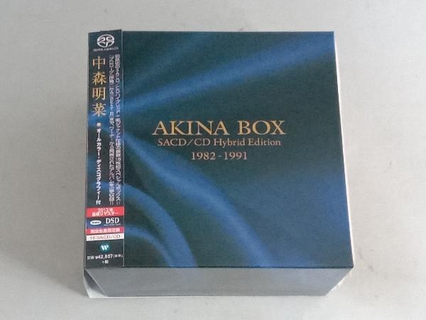 中森明菜 CD AKINA BOX SACD/CD HYBRID EDITION 1982-1991(完全生産