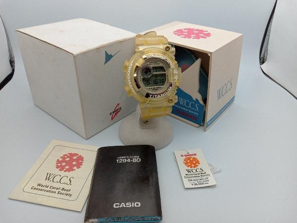 CASIO G-SHOCK 腕時計 DW-8201WC-9T FROGMAN W.C.C.S 箱・取説付き 2023年1月電池交換 動作確認済_画像2