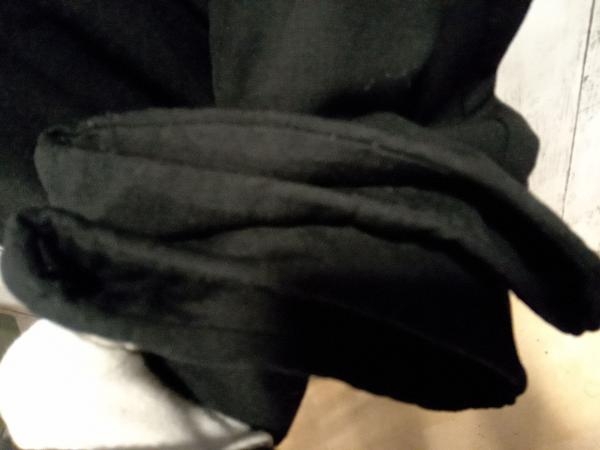 COMME des GARCONS コムデギャルソン パンツ ブラック メンズボトム ナイロン 日本製 MADE IN JAPAN LAINE フリーサイズ_画像6
