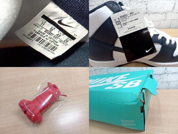 【箱付き】NIKE SB DUNK HIGH PRO FUTURE COURT OBSIDIAN ナイキ ダンク ハイ プロ フューチャー コート オブシディアン 854851-441 29cm_画像7