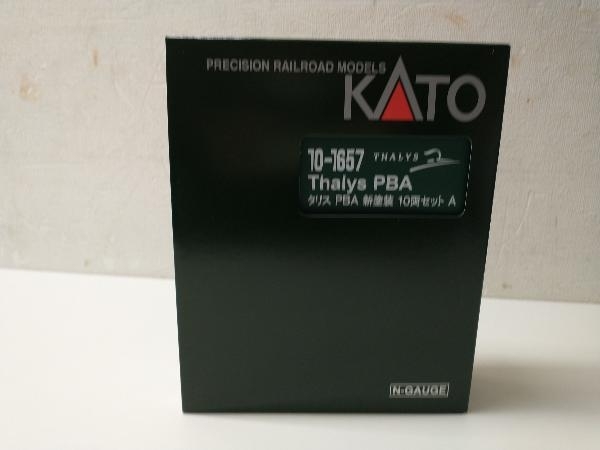 最低価格の Thalys 10-1657 KATO Nゲージ (タリス) 10両セット 新塗装 PBA 電気機関車 最低価格の Thalys 10-1657 KATO Nゲージ (タリス) 10両セット 新塗装 PBA 電気機関車