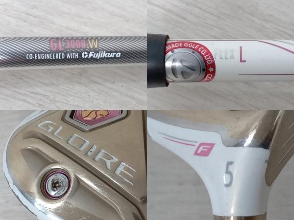 フェアウェイウッド 5番 レディース TaylorMade GLOIRE F 2015 テーラーメイド グローレ フレックスL_画像6