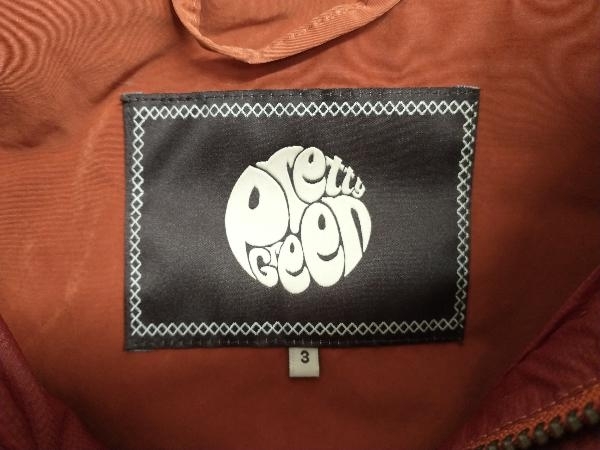 【値下げ】M-51/モッズコート Pretty Green プリティーグリーン 18AW ウォッシュ加工 N-3B モッズコート オレンジ_画像3