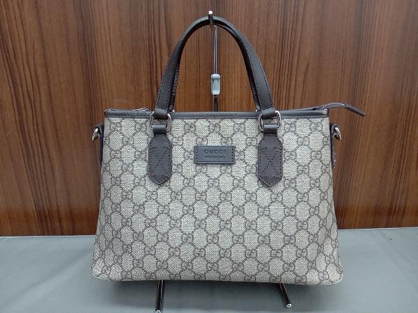 GUCCI/グッチ/GGスプリーム/コーティングキャンバス/2WAYバッグ