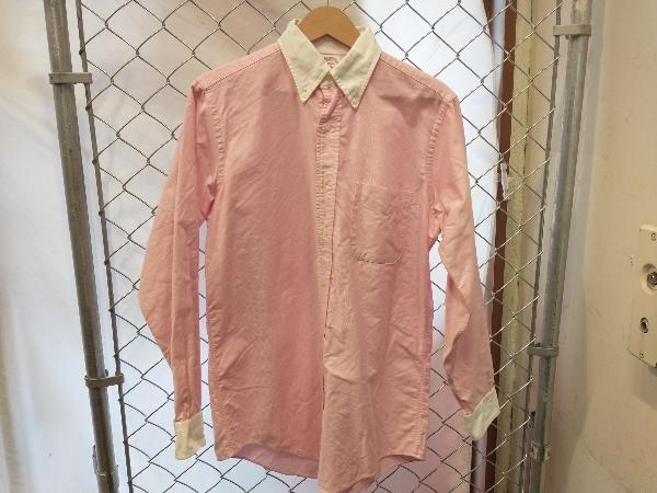 最適な価格 40s~DrayTon/長袖シャツ/M/ウール/RED/チェック Mサイズ