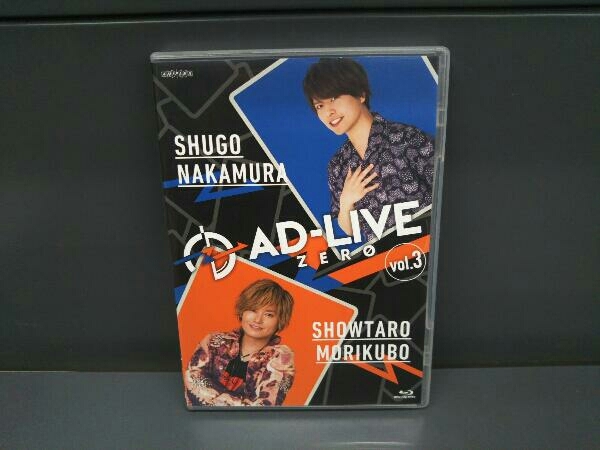 「AD-LIVE ZERO」第3巻(仲村宗悟×森久保祥太郎)(Blu-ray Disc)_画像1