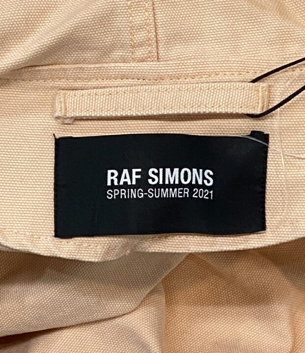 RAF SIMONS 21SS MEDIUM LENGTH PARKA PINKBEIGE/ ラフシモンズ モッズコート ピンクベージュ サイズ:M 店舗受取可_画像3