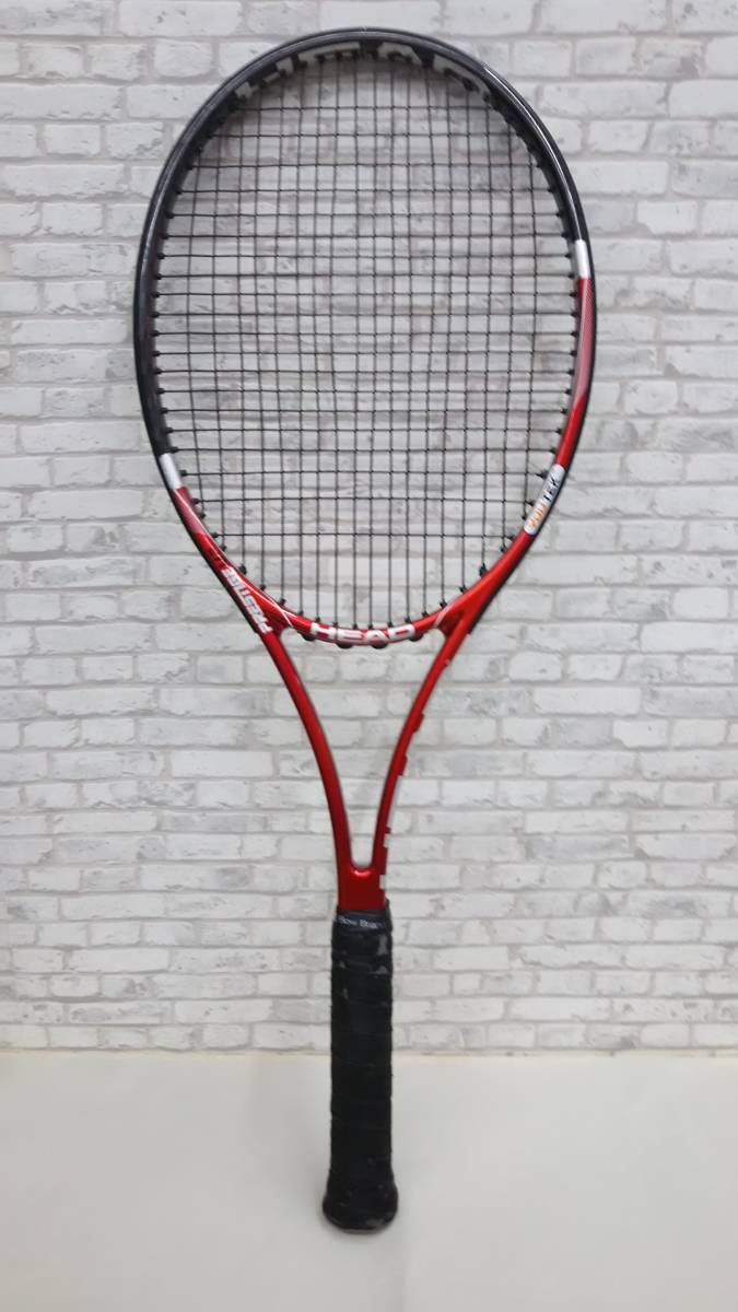 硬式テニスラケット HEAD ヘッド Prestige プレステージ MP グリップサイズ2 4 1/4 320g レッド