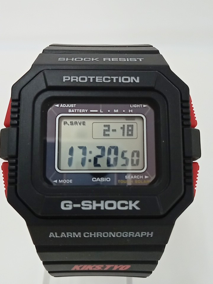 CASIO カシオ G-SHOCK ジーショック G-5500 202***** KIKS.TYOコラボ 腕時計 ソーラー_画像1