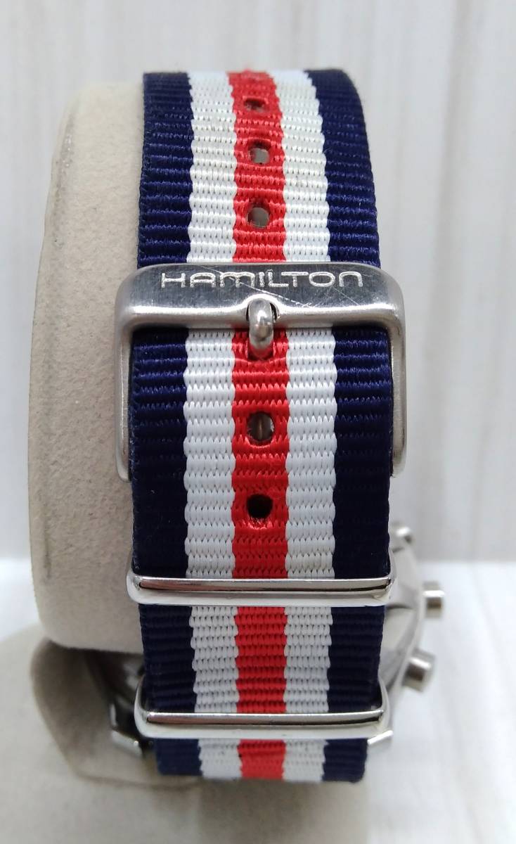 HAMILTON ハミルトン H915241 カーキ フィールド マルチタッチ クォーツ 腕時計_画像6