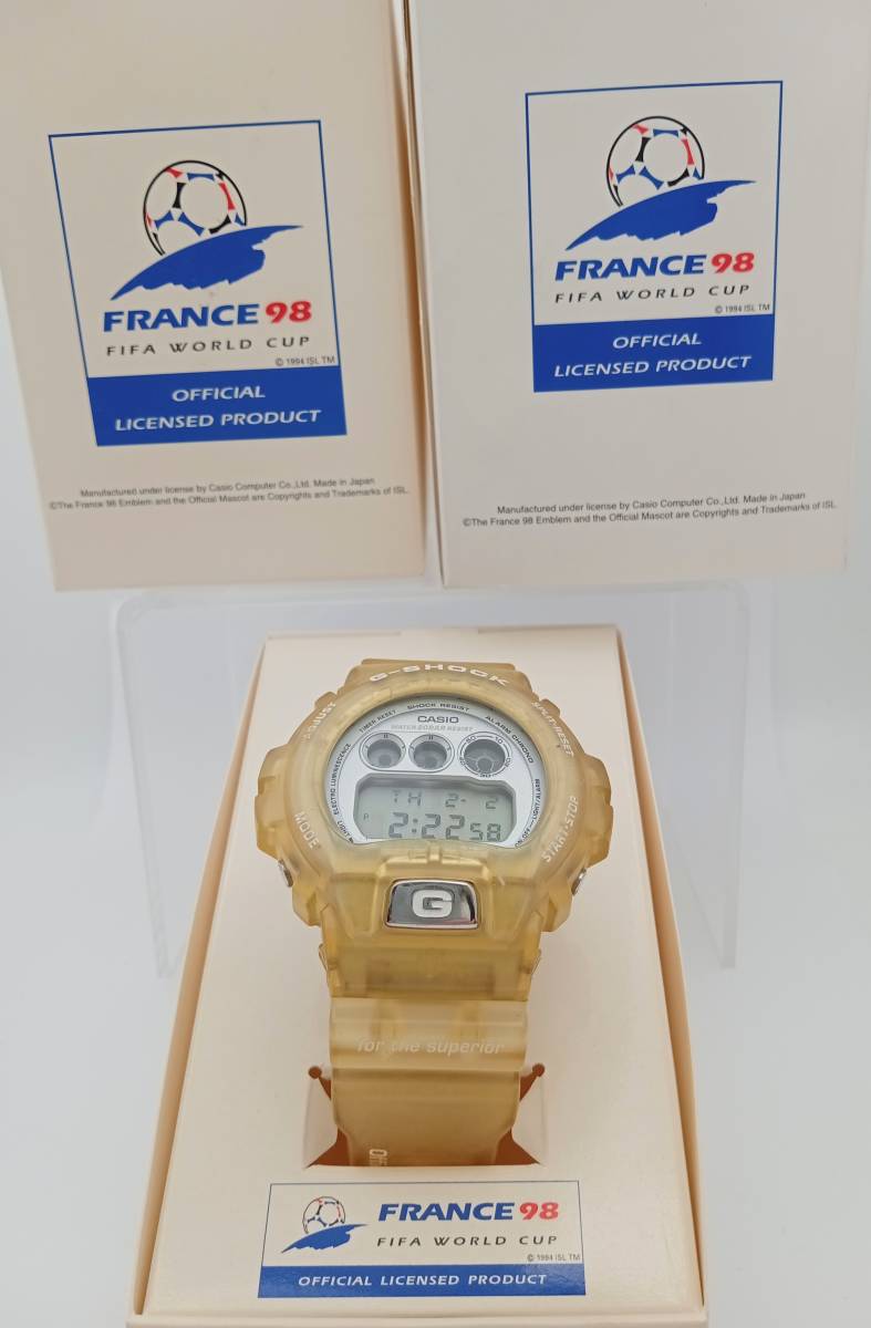 CASIO　G-SHOCK　DW-6900WF-7T　FIFA　WordCup　France 1998モデル 店舗受取可_画像6