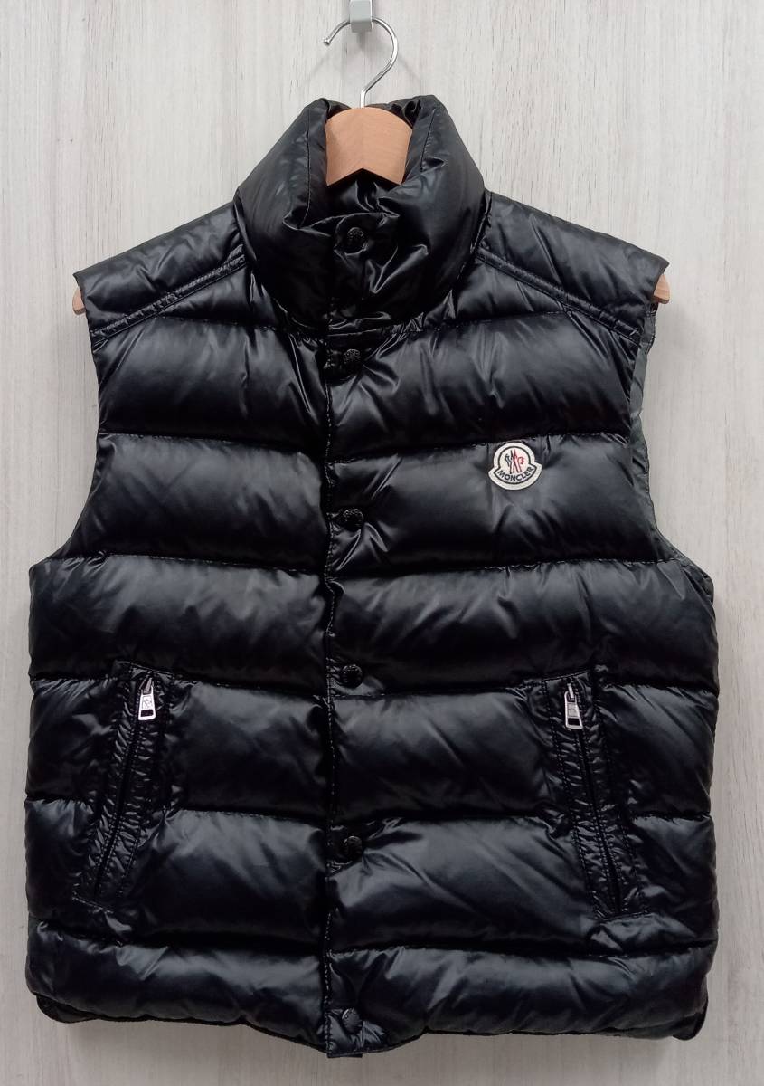 MONCLER モンクレール ダウンベスト 黒 サイズ0 - アウター