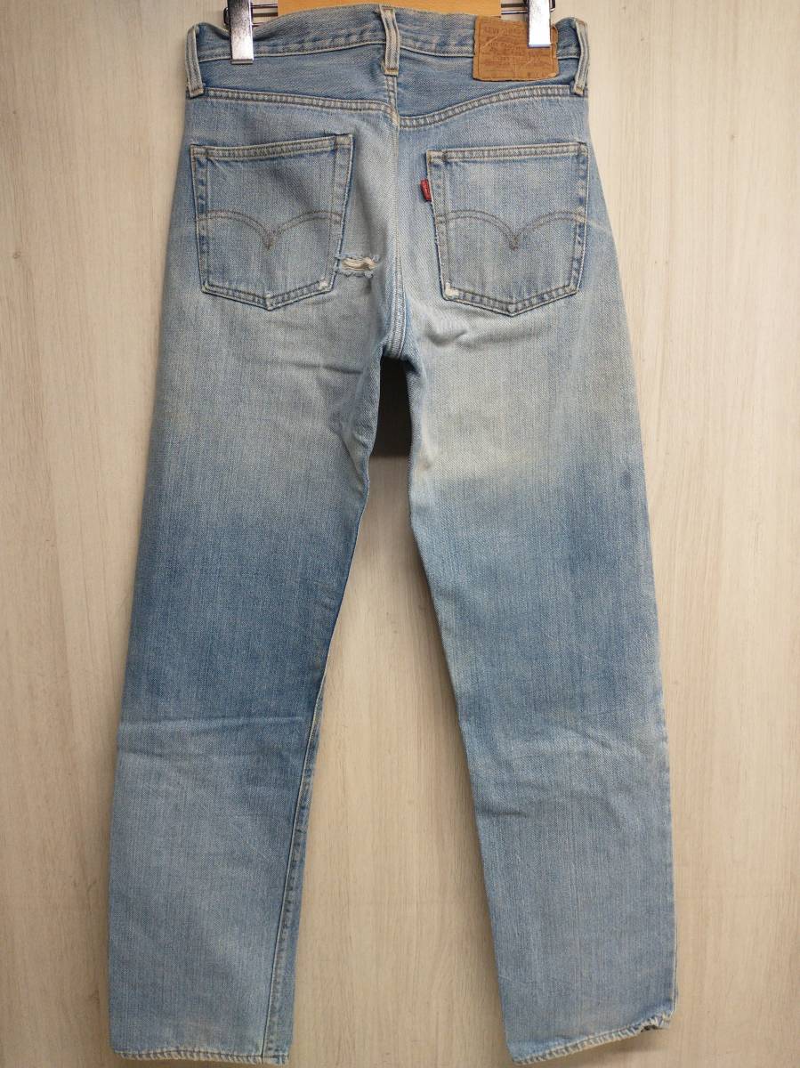 在庫あり/即出荷可】 ボタン裏6 501 66前期 Levi's 31インチ 紙パッチ